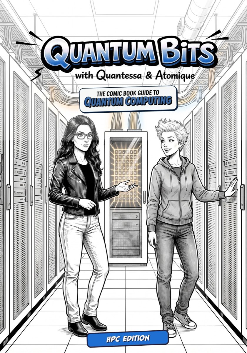 Cover of Quantum Bits — HPC Edition
